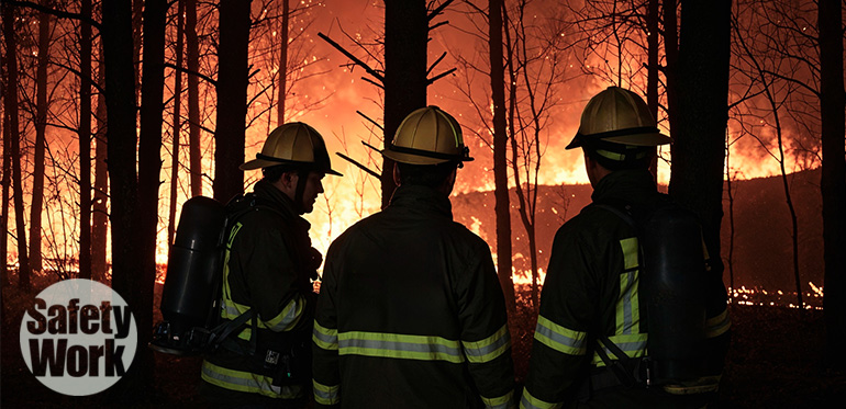 Incendios forestales y su impacto en las condiciones de trabajo